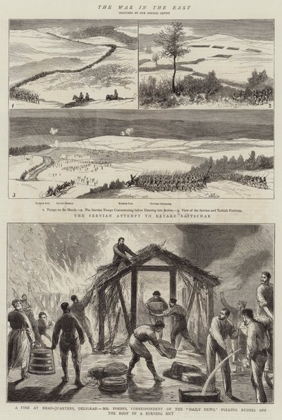 La guerra en el este de English School
