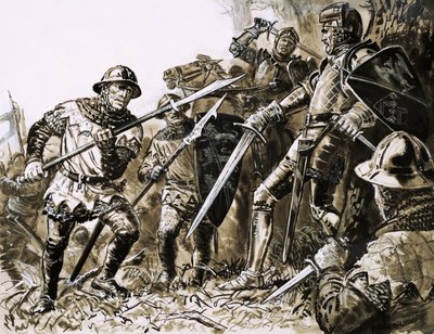 Las Guerras de las Rosas. La batalla final en Barnet de English School
