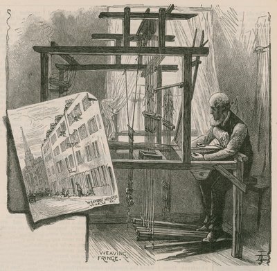Los tejedores de Spitalfields de English School