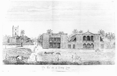 El Lado Oeste de Bombay Green, India, de Viaje a las Indias Orientales por John Henry Grose, 2ª edición, 1766 de English School