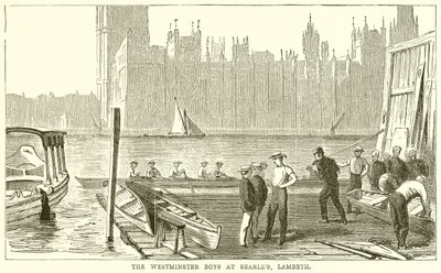 Los chicos de Westminster en Searles, Lambeth de English School