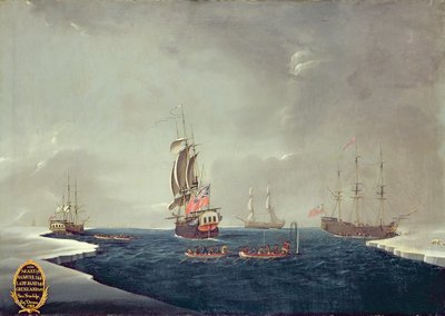 La flota ballenera de Sir Samuel Standidge de English School