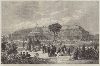 El jardín de invierno y edificio de exposiciones, Dublín de English School