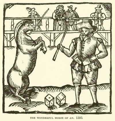 El maravilloso caballo de An, 1595 de English School