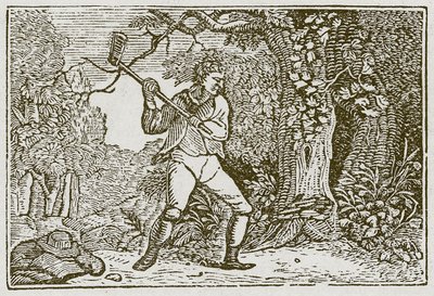 El bosque y el payaso (grabado) de English School