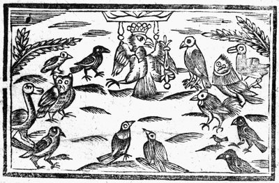Los coristas del bosque o La armonía de los pájaros, una ilustración de 