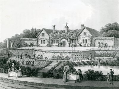 La Casa de Trabajo (grabado) de English School