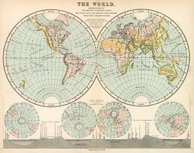 El mundo (litografía en color) de English School