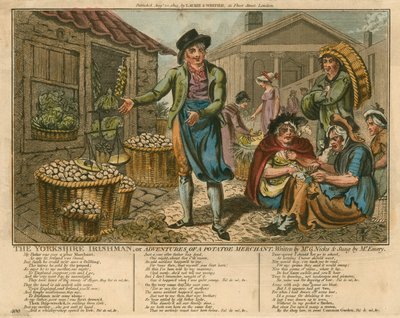 El irlandés de Yorkshire; o, Aventuras de un comerciante de patatas, escrito por G Nicks, cantado por el Sr. Emery de English School