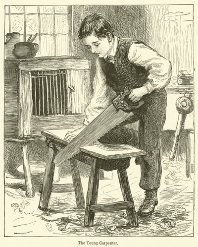 El joven carpintero de English School