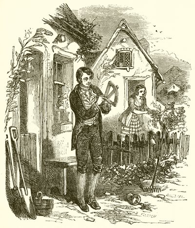 El joven Robert Burns de English School