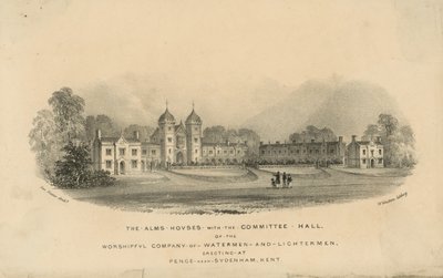 Las casas de beneficencia de la Compañía de Watermen y Lightermen de English School