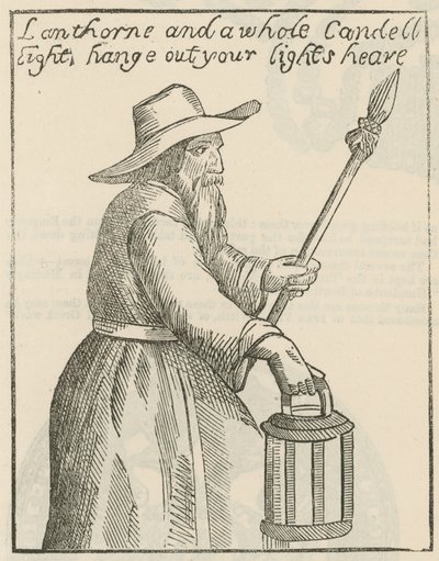 La antigua guardia y campaneros de Londres de English School