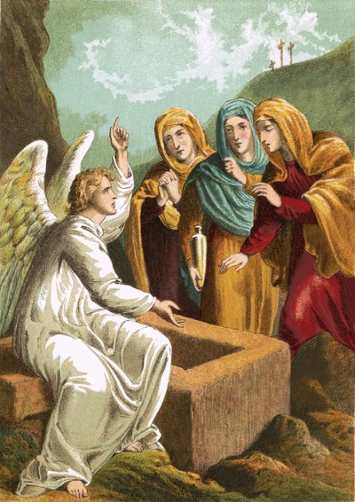 El ángel en el sepulcro de English School