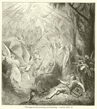 "Los ángeles de Dios subiendo y bajando", Génesis, xxviii de English School