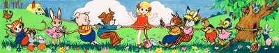 El tira y afloja de los animales de English School