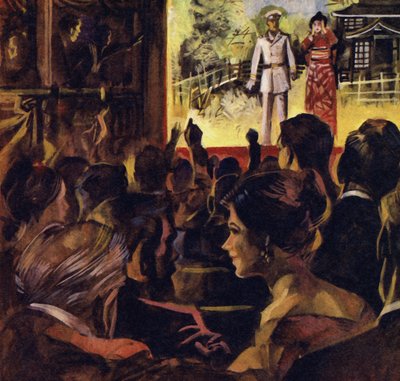 El público gritó y silbó durante la presentación debut de Madame Butterfly de English School