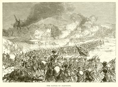 La batalla de Blenheim de English School