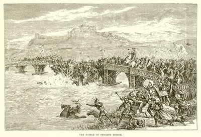 La batalla del puente de Stirling de English School