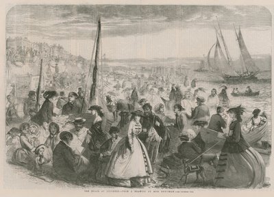 La playa en Brighton de English School