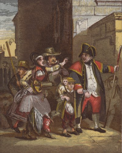 El bedel de la parroquia de English School