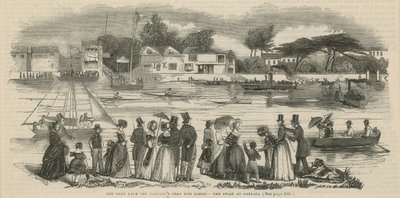 La carrera de botes por el Abrigo y la Insignia de Doggett de English School