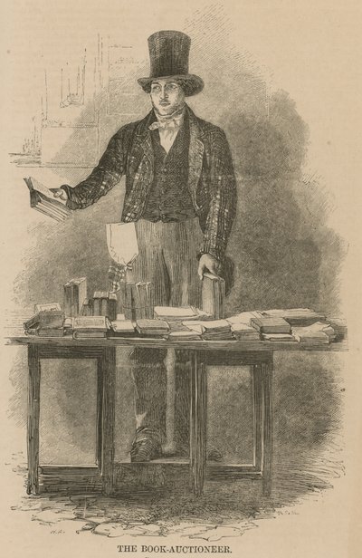 El subastador de libros de English School