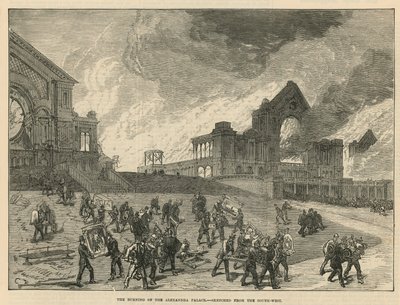 El incendio del Alexandra Palace de English School
