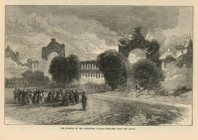 El incendio del Alexandra Palace de English School