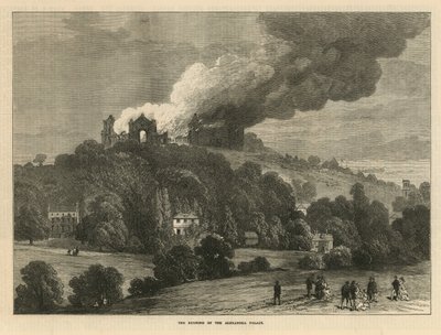 El incendio del Alexandra Palace de English School