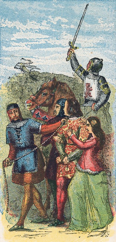 El cautiverio de William Wallace de English School