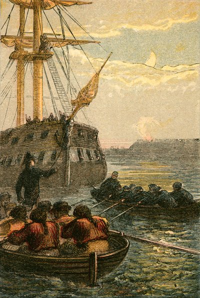 La captura de la Hermione de English School