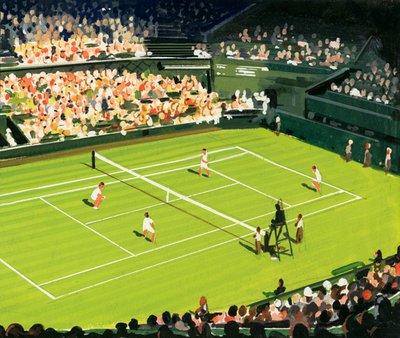 La cancha central en Wimbledon de English School
