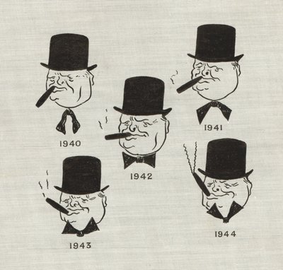 Los cambios de humor del Primer Ministro británico Winston Churchill a medida que avanzaba la Segunda Guerra Mundial de English School