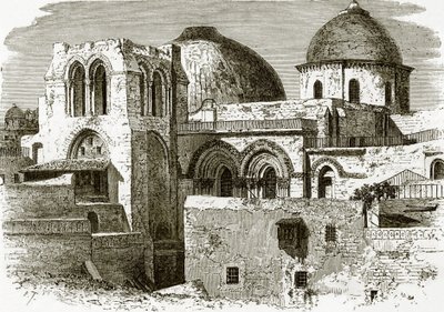 La iglesia del Santo Sepulcro en Jerusalén de English School