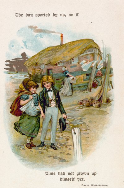 El día jugado por nosotros, como si el Tiempo aún no hubiera crecido. David Copperfield de English School
