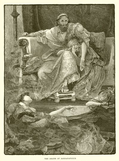 La muerte de Sardanápalo de English School