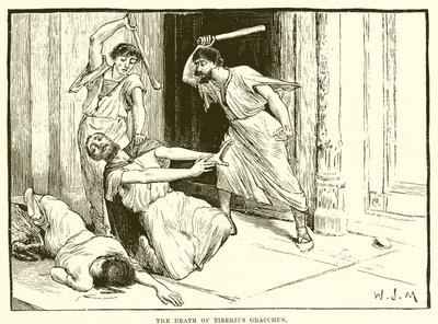 La muerte de Tiberio Graco de English School