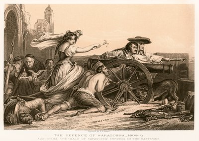 La defensa de Zaragoza de English School