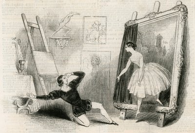 El delirio de un pintor de English School