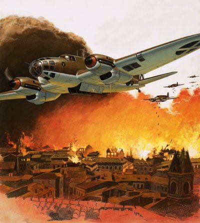 La destrucción de Guernica durante la Guerra Civil Española de English School
