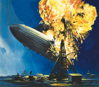 La destrucción del Hindenburg de English School