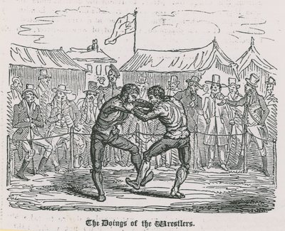 Las hazañas de los luchadores de English School