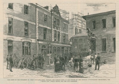Los atentados con dinamita en el West End de Londres de English School