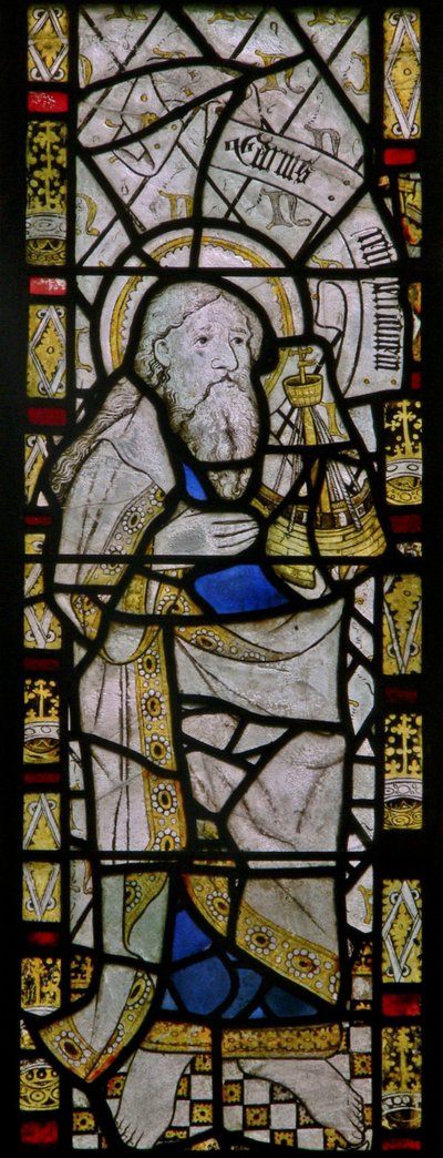 La ventana este que representa a San Judas de English School