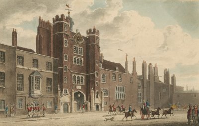 La entrada al Palacio de St. James de English School