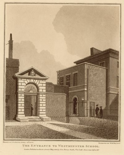 La entrada a la Escuela de Westminster de English School