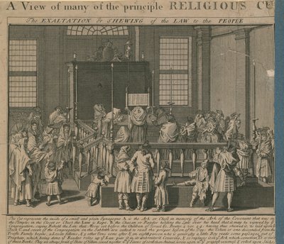 La exaltación o muestra de la ley del pueblo de English School