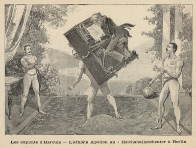 Las hazañas de Hércules - el atlético Apollon en el Teatro Reichshallen, Berlín de English School