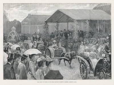 La fiesta de las rosas en los jardines de la Sociedad Real de Botánica de English School